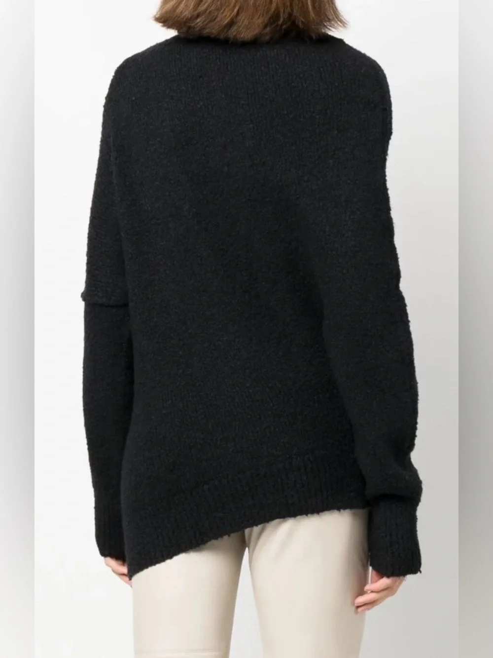 Proenza Schouler merino Wool Asymmetric  Sweater